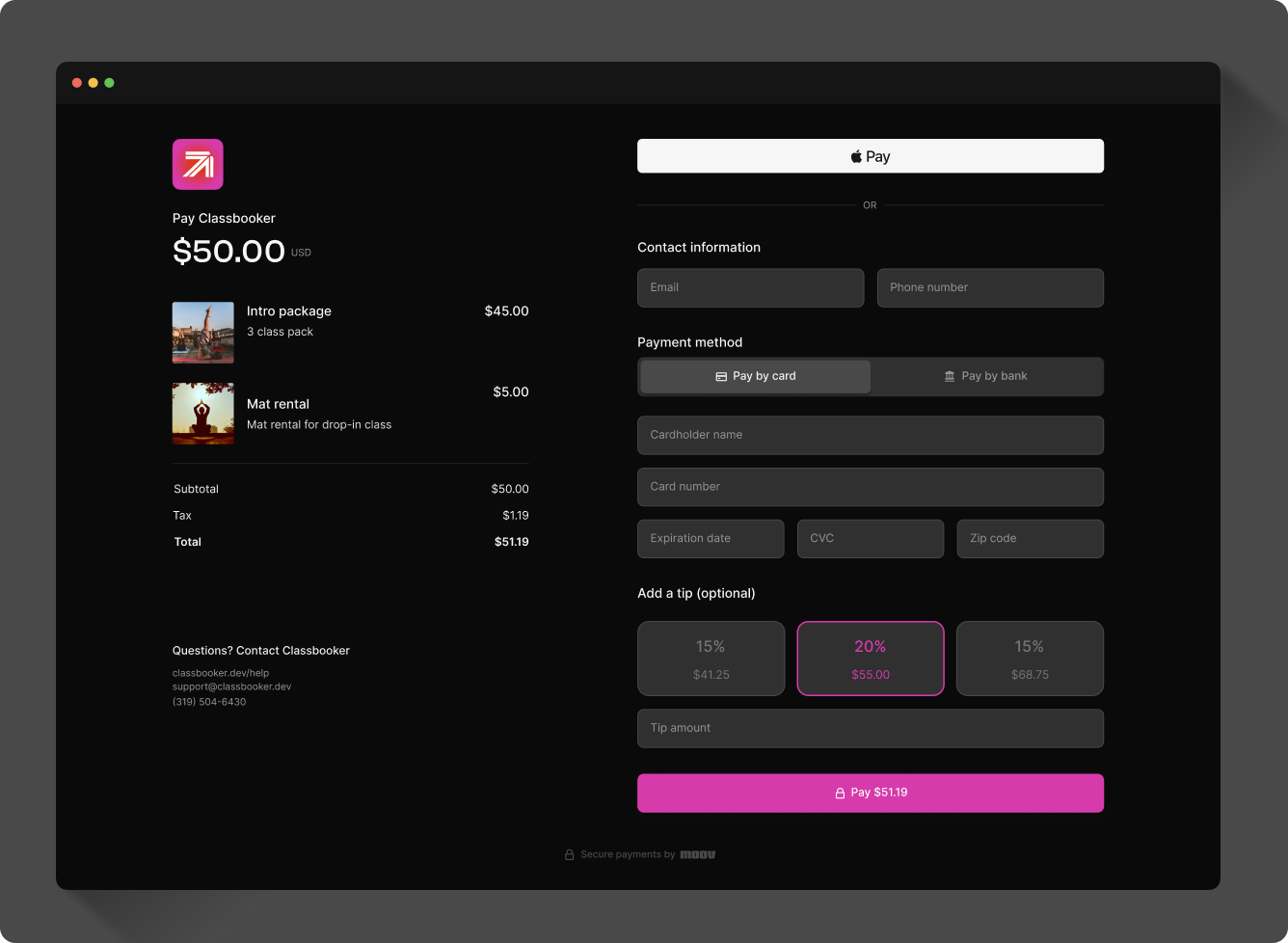 Preset tips
