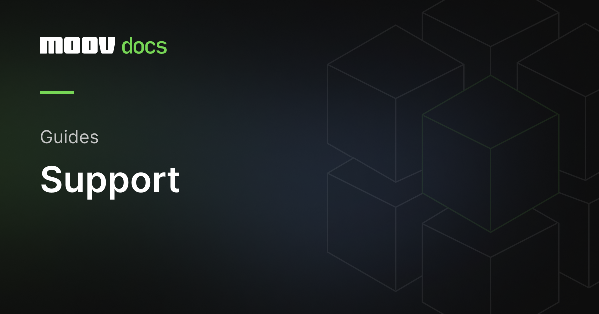 Support | Moov Documentation